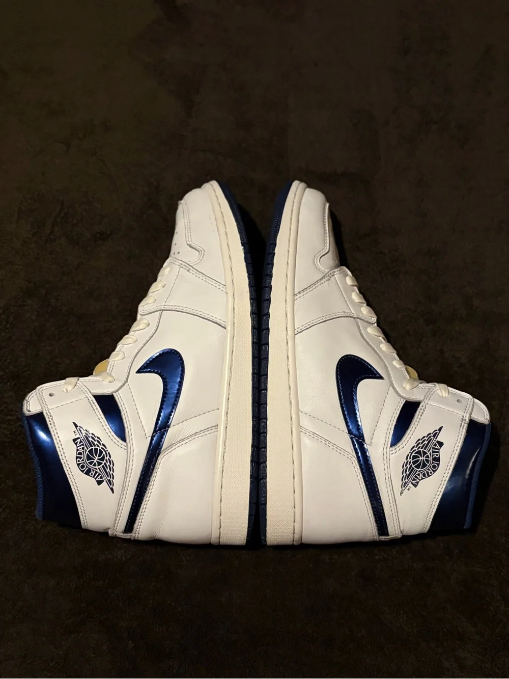 Nike Air Jordan 1 High OG Metallic Navy (2016)